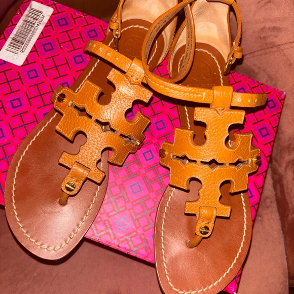 Tory Burch Phoebe Sandal Size 7 - Picture 4 of 5